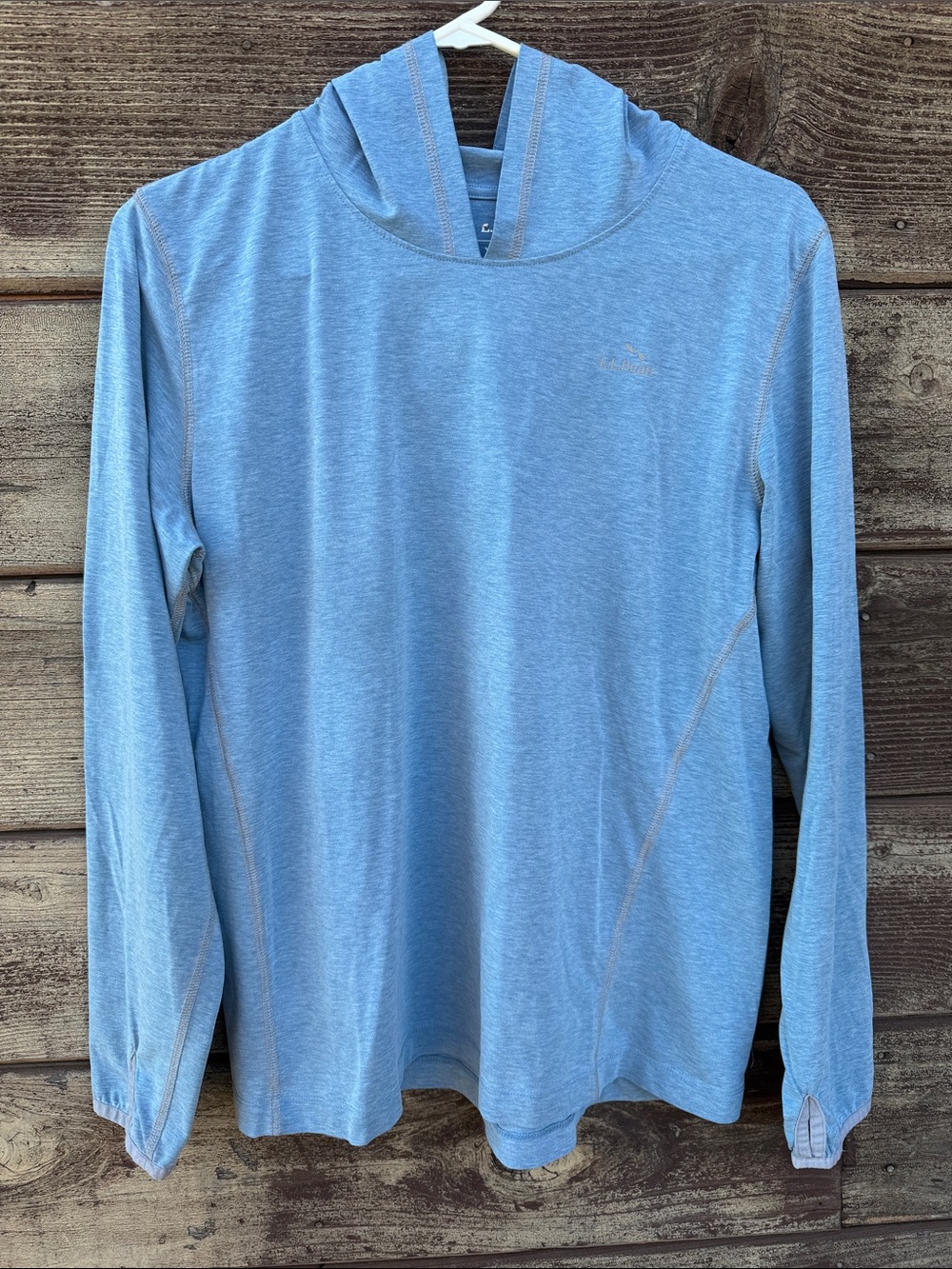 LL Bean No Fly Zone UPF hoodie